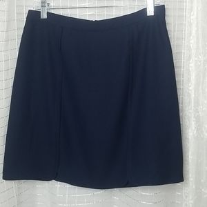 Draper James Navy Blue Mini Skirt Sz4